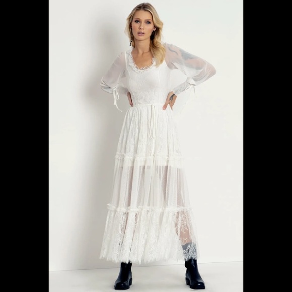 Blackmilk Dresses & Skirts - NWT Blackmilk White Wedding Maxi Dress
